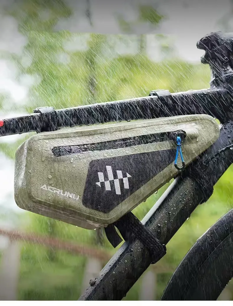 Bicycle Triangle Bag Portable Large Capacity Rainproof Cycling Bag MTB Road Bike Front Frame Tube Bags Accessories