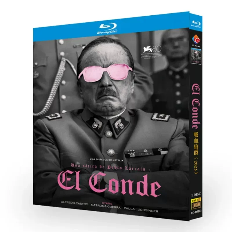 Blu ray Ultra High Definition Movie Vampire Earl BD Disc Box with Chinese and English Subtitles