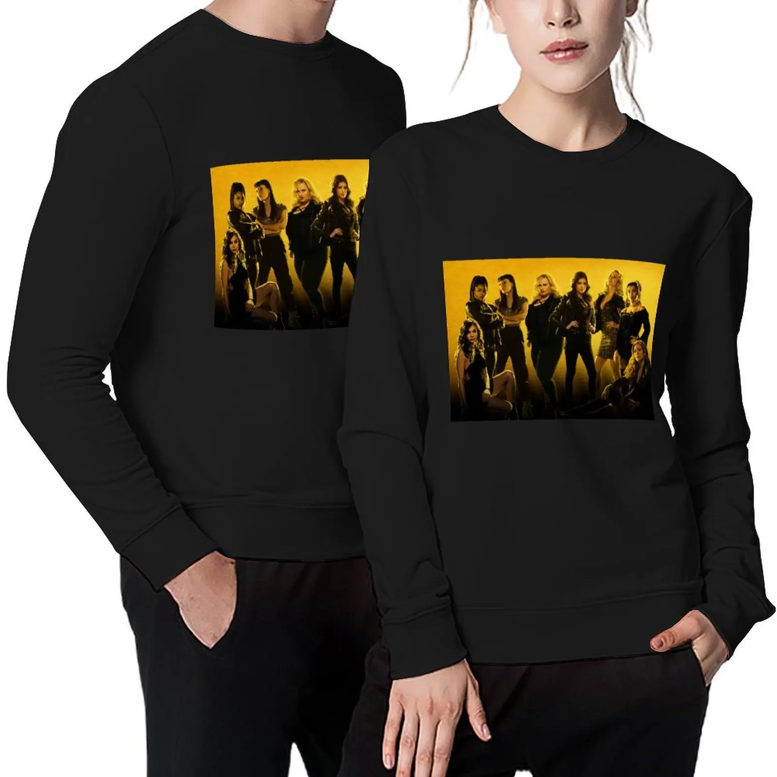 

Pitch Perfect 3 - Yellow Poster - No Words Pullover men wear men's clothes tracksuit men mens designer clothes men sweatshirt
