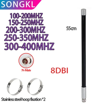 אנטנת זכוכית חיצונית אומנידירקציונלית מודול LoRa N זכר 200-300 מגההרץ, 100-200/150-250/250-350/300-400 מגההרץ/400-500 מגההרץ