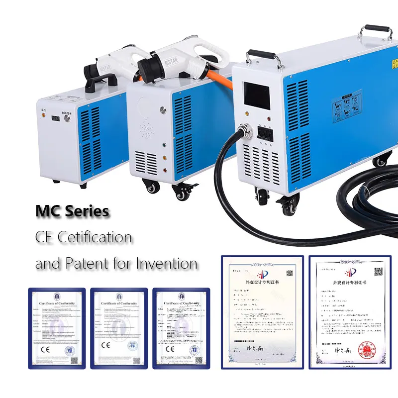 Facile da trasportare 7kw mini size stazione di ricarica portatile universale per auto elettriche per veicoli elettrici