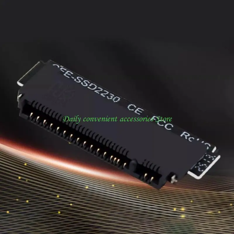 97QB السرعة السريعة M.2 NVME 2230 بطاقة تحويل القرص الصلبة لـ Express Type B دعم سرعات نقل ميجابايت/ثانية