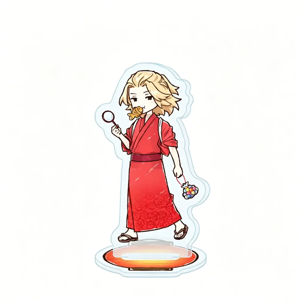 New Tokyo Revengers Acrylic Stand Keychain Mikey Draken Chifuyu Kazutora Full Complete Set Desktop Decor Collectible Ornament