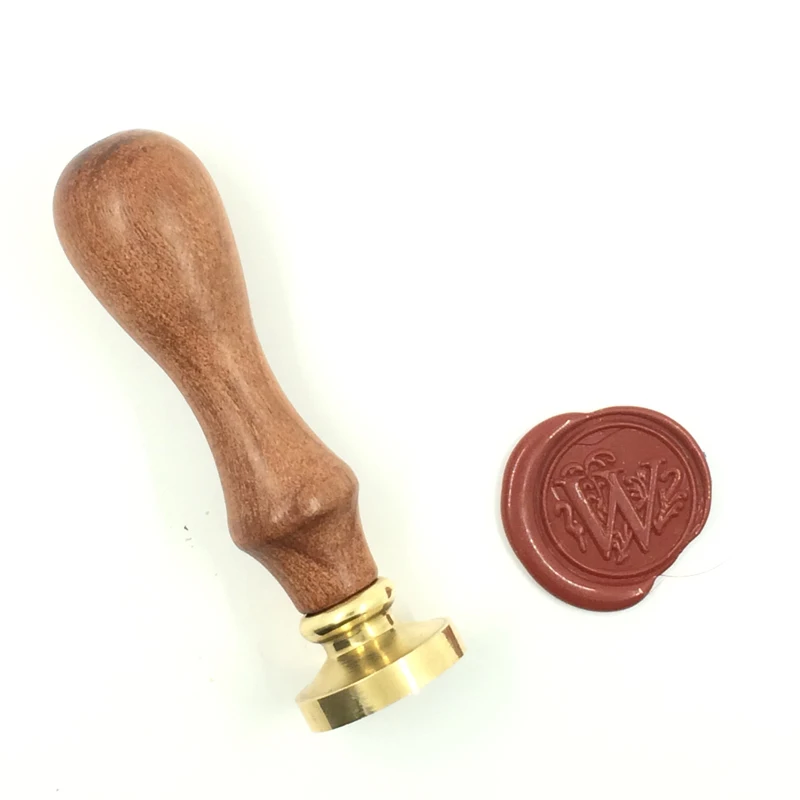 Customize Wax Stamp with Your Logo,with wood handle,DIY Ancient Seal Retro Stamp,Personalized Stamp Wax Seal custom design