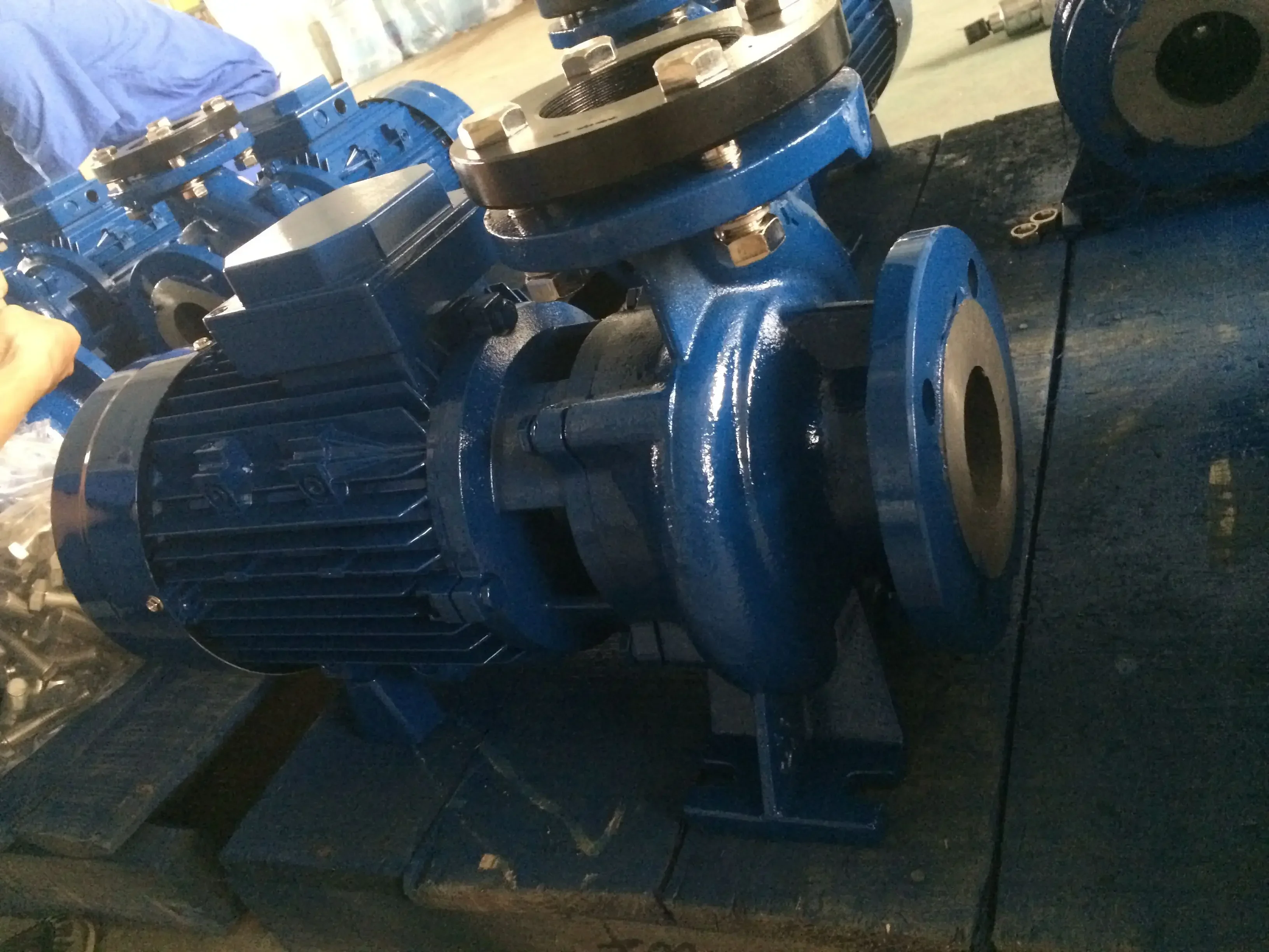 5.5hp 7.5hp 10hp Centrifugal Pump Electric Strong Water Pumping Machine For Agriculture