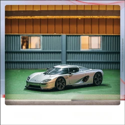 Koenigsegg-modelo de aleación de plata CC850, 1:64, TW