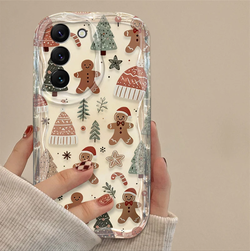 Santa Claus Case for Samsung Galaxy S25 S24 S23 S22 S21 Ultra Plus S20 FE A73 A72 A71 A56 A55 A54 5G A52 A52S A51 4G Back Cover - náhled 5