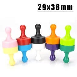 5/10/15/20/25 Pcs Super Strong Neodymium Magnetic Pushpins Sucker Thumbtack N52 Fridge Magnets Push Pin Refrigerator Whiteboard