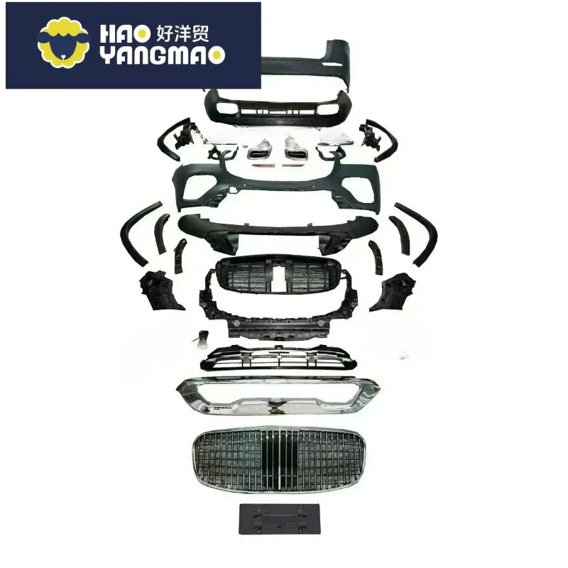 Suitable for Luxury-Enhanced FORBenz GLS X167 2020-2024 Upgrade 2025 Maybach Body Kit Parts