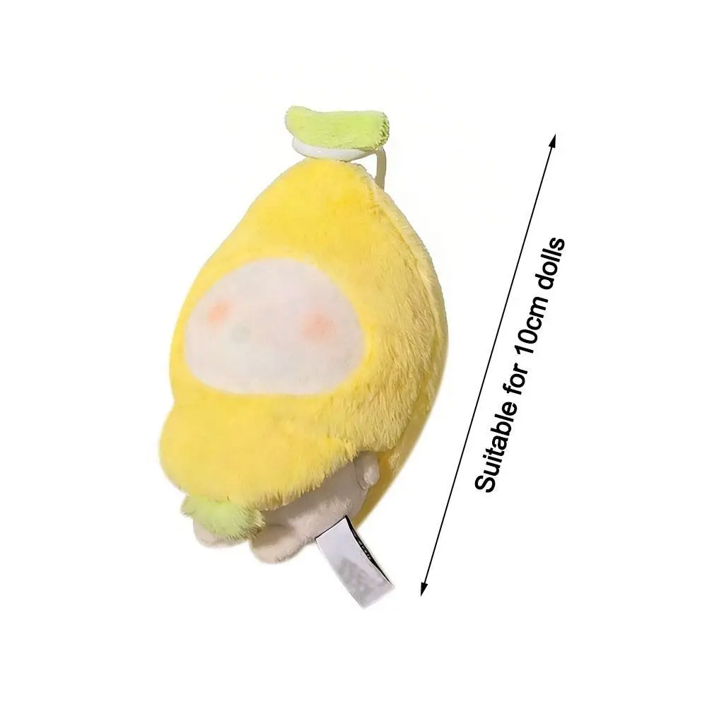 Per accessori per bambole da 10 cm cappello staccabile serie di frutta copricapo per bambole bambola di pezza giocattoli ciondolo borsa decorazione regali