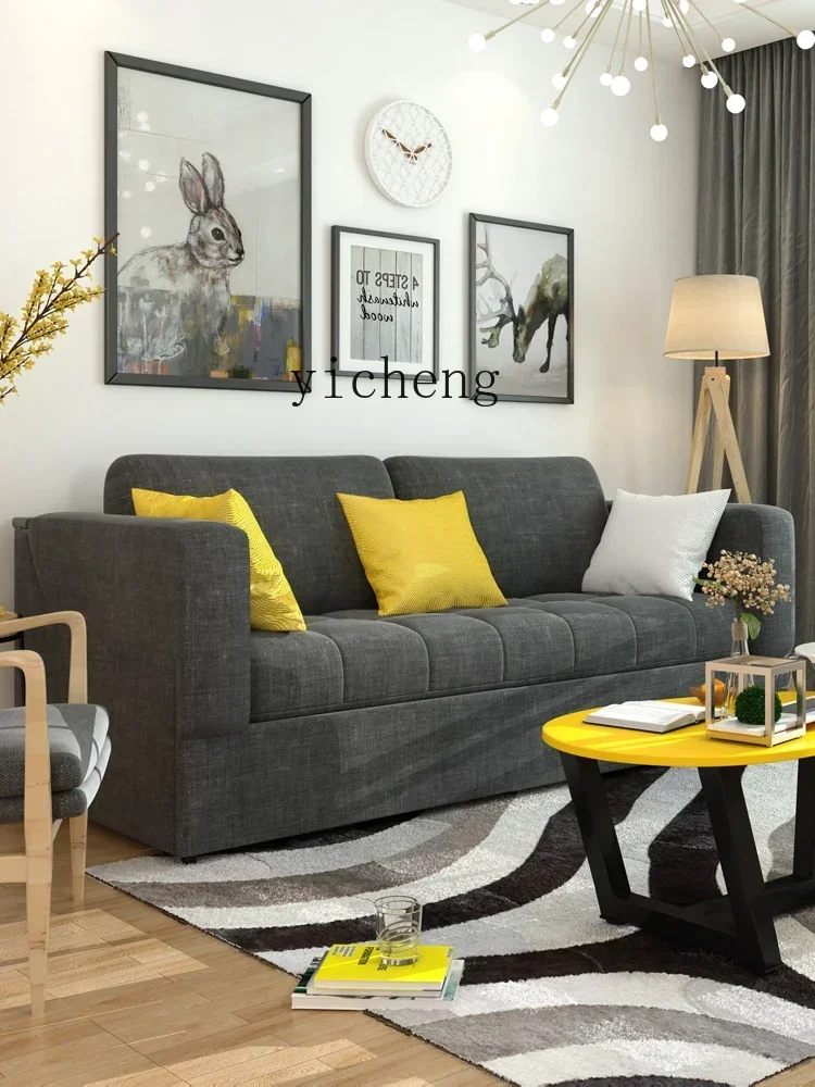 

HT folding bunk bed multi-functional bunk bed small apartment study bedroom sofa bed