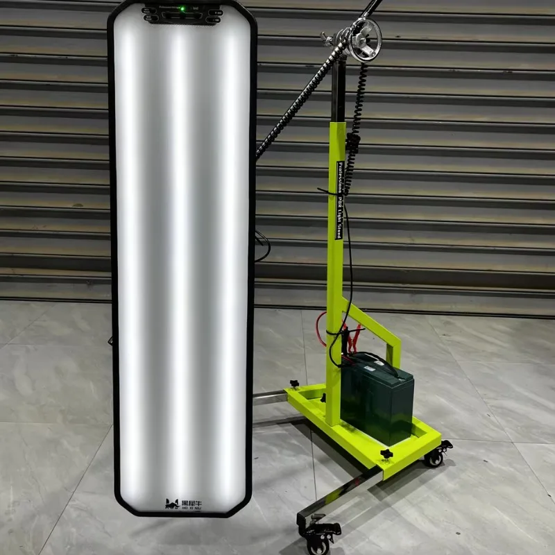 اللون الأخضر الثقيلة ضوء LED مصباح عاكس مجلس أدوات إصلاح دنت LED ضوء انعكاس مجلس حامل قابل للتعديل #3