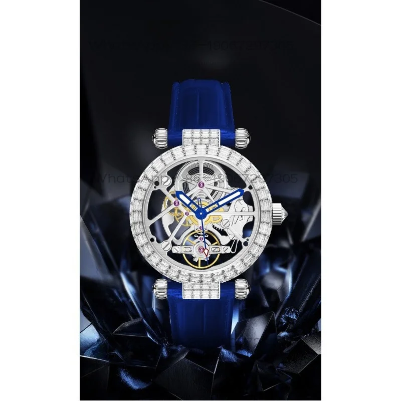 T869 Hollow-out Automatic Mechanical Movement Wrist Watch
