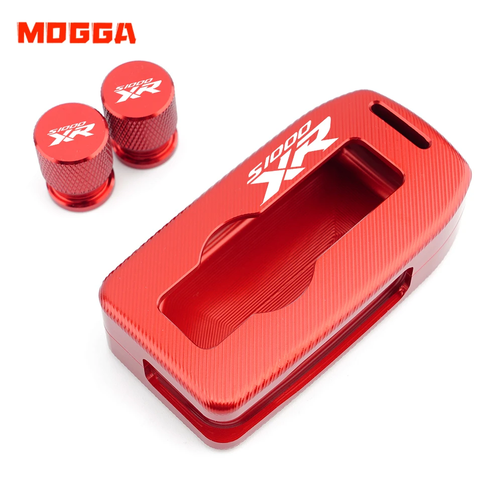 For BMW S1000R S1000XR S 1000 S1000 XR R 2020 2021 CNC Motorcycle Key Case Cover Protection Key Shell Tire Valve Cap Plug