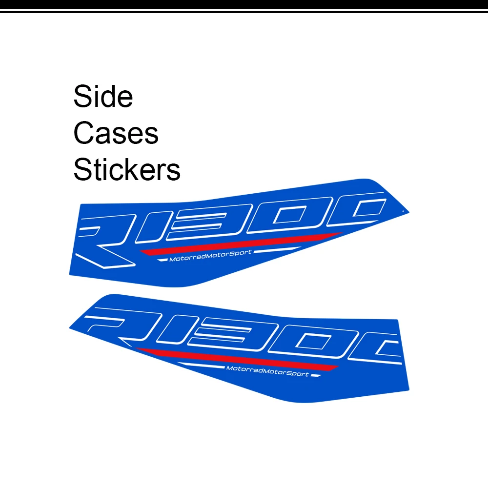 Motorcycle Side Top Trunk Luggage Panniers Cases Stickers Box Decals for R1300RT R 1300 RT 2025 2026