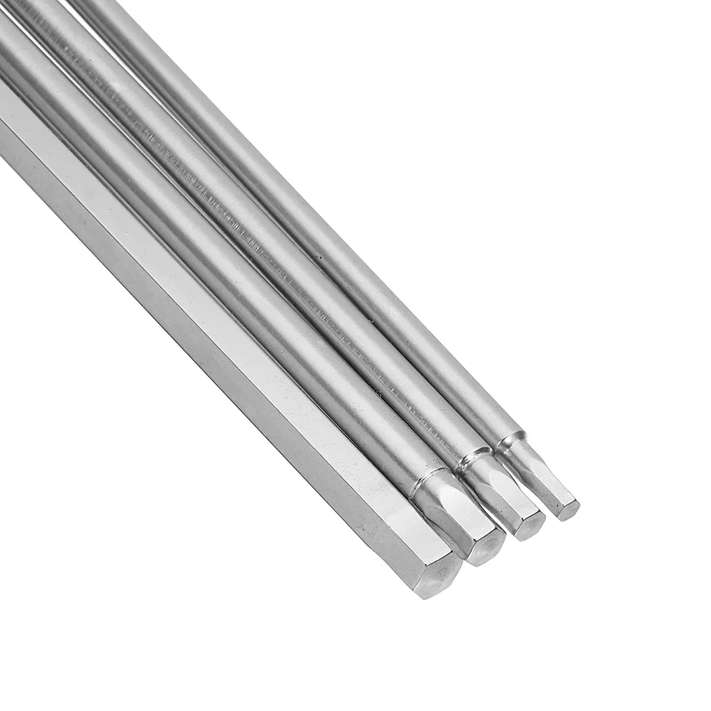 Broppe 4 ชิ้น 150 มิลลิเมตร H3-H6 hex ไขควงบิต S2 1/4 นิ้ว hex shank สว่านแม่เหล็กไฟฟ้าชุด bit H3 H4 H5 H6
