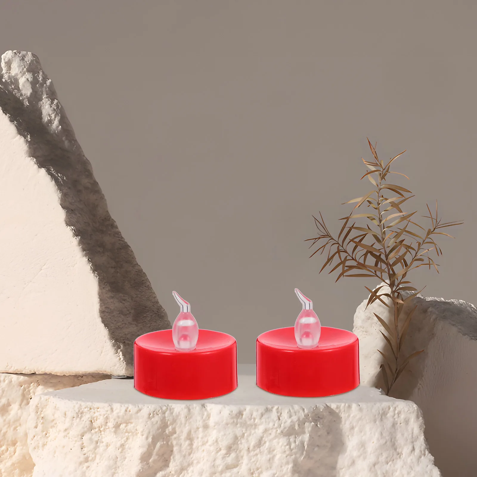 

12pcs Led Lamps Electronic Flameless Candles Decorative Electric Lights For Indoor Outdoor Atmosphere Scene Decor