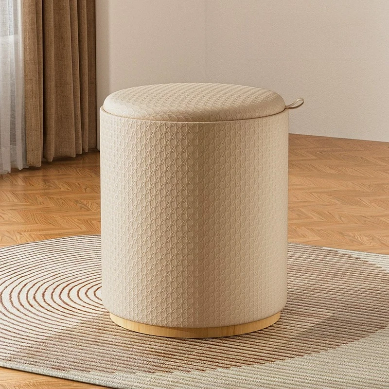Multi-functional Vanity Stool Storage Organization Bedroom Vanity Stool Simple Design Home Furniture Sgabello Per Trucco ZY40HZD