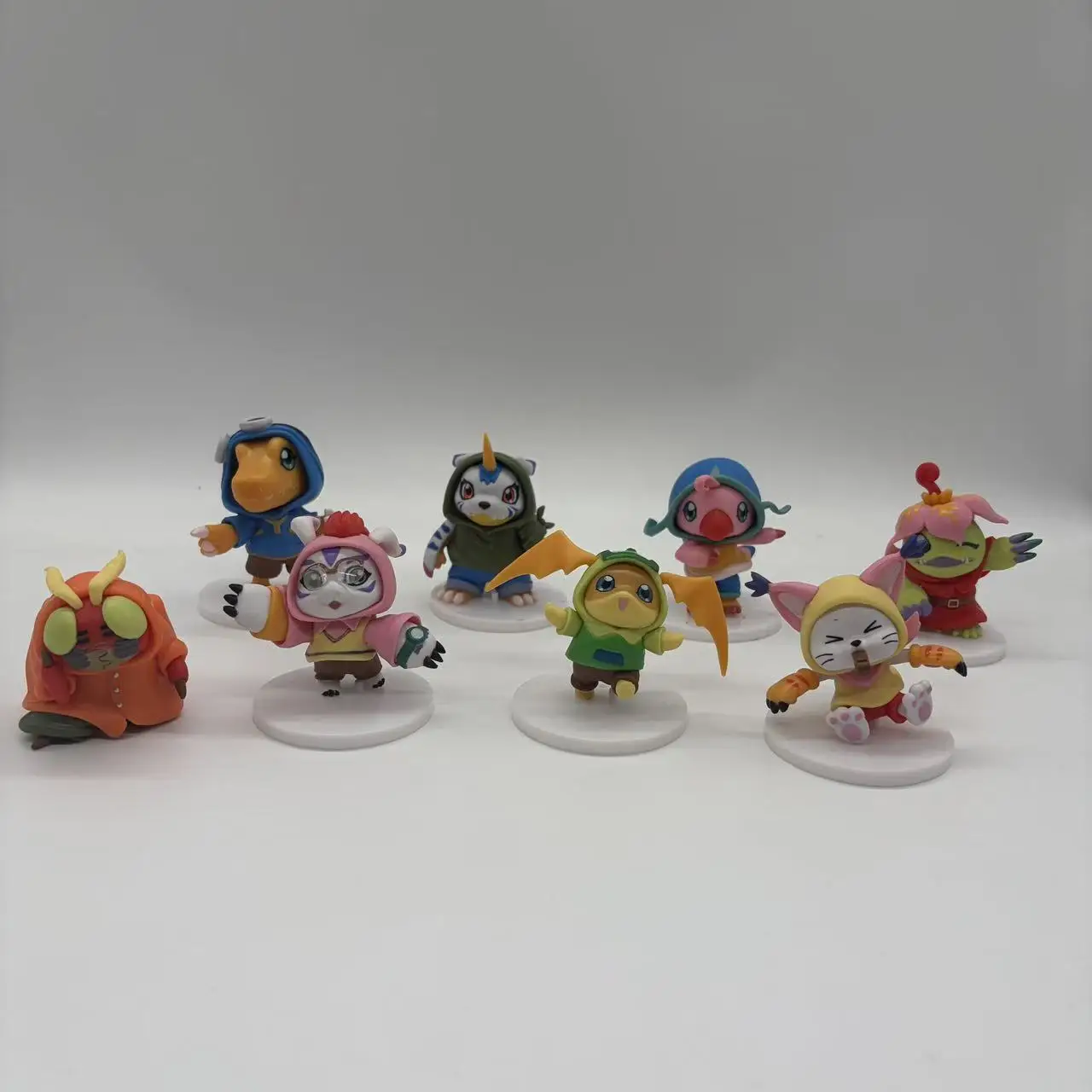High Quality 8pcs/set Anime Digital Monster Digimon Cute Action Figure Model Toys for Kids view 3