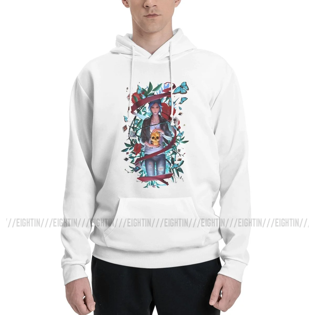 

Trapped By Destiny High Quality Sweatshirt Men'sLife Is Strange Oversized Hoodie Autumn Pullovers