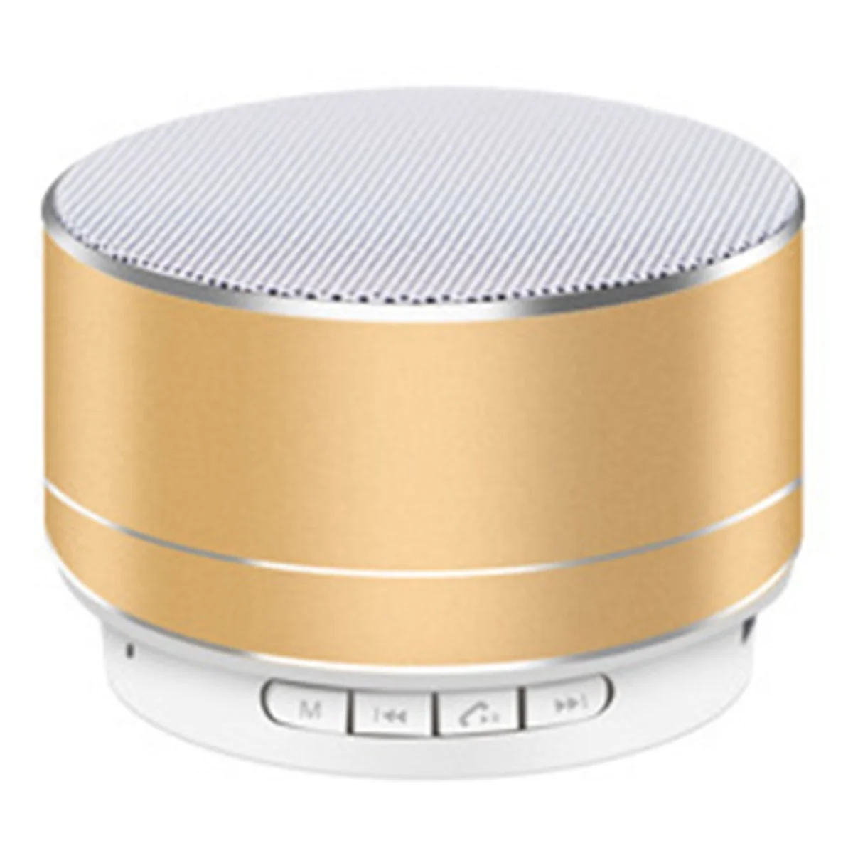 A10 Mini Bluetooth Speaker Portable Outdoor Cannon Subwoofer Sound Box Support TF Card Golden