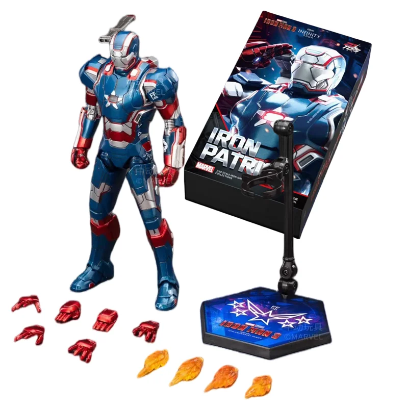 ZDTDS Zd spielzeug iron man action figur eisen patriot MK1-7 mk17 mk33 mk85 mk30 kriegs maschine legenden rächer tony stark sammeln spielzeug geschenk 8