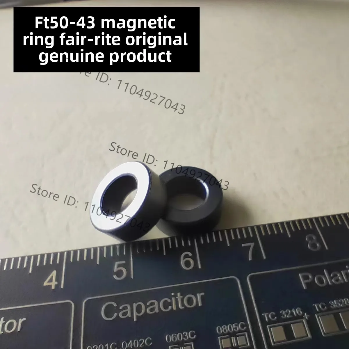 American RF ferrite magnetic ring is suitable for Fair-Rite FT50-43 single-hole magnetic core, large quantity BOM discount