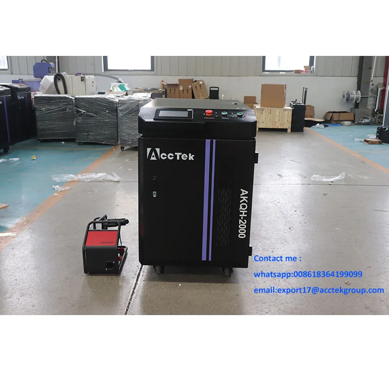 

Portable Laser Welding Cleaning Machine 2000w Fiber 3 in 1Handheld Laser Welder 1500w for metal Stainless steel Aluminum