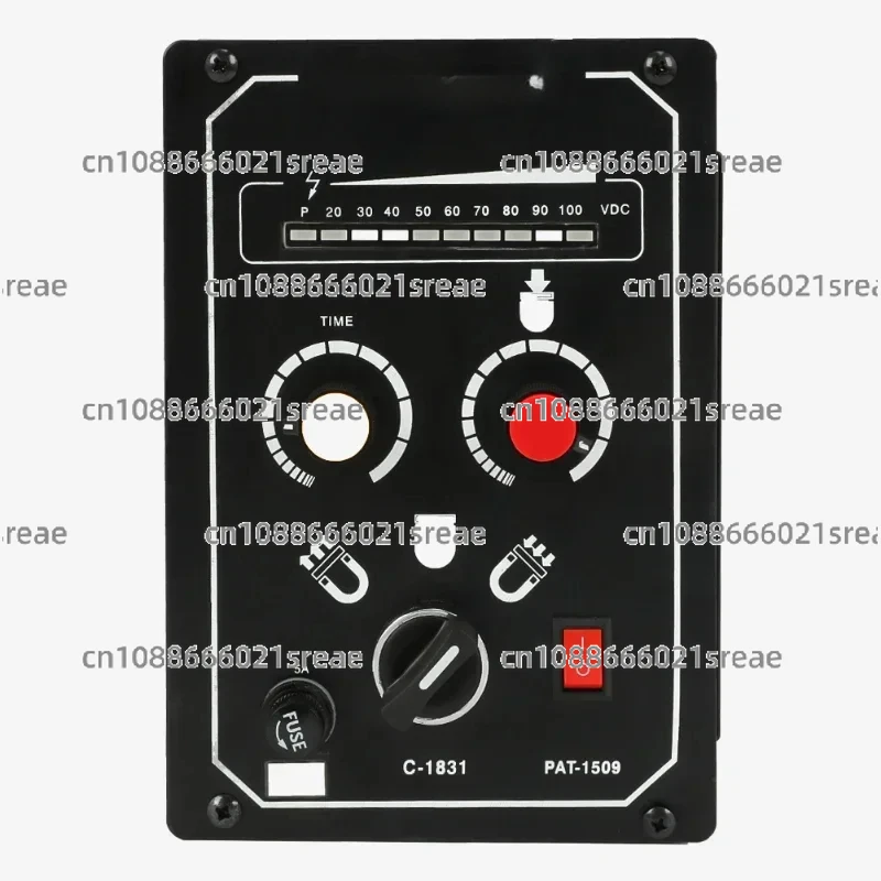 110V 10A Electro Magnetic Chuck Controller Magnetic Force Add-on with LED Display Fit for All Kinds of Electromagnetic Chucks