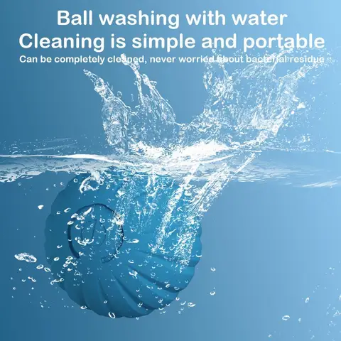 Автоматически движущийся мяч для игрушек для собак, умный прыгающий вращающийся интерактивный жевательный мяч для собак, игрушки для щенков, зарядка через USB игрушки для прорезывания зубов у щенков отзывы - №2