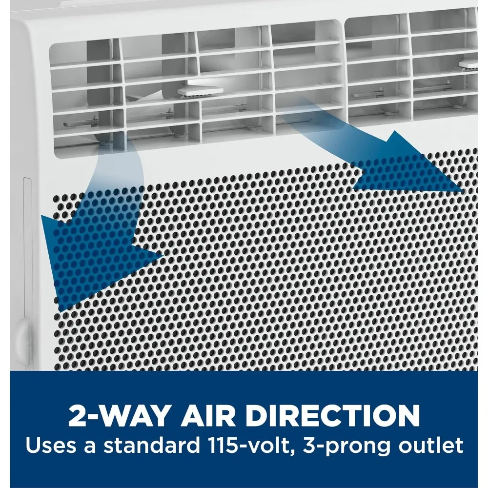 Window Air Conditioner Unit, 5,000 BTU for Small Rooms up to 150 sq ft. with Manual Adjustable Fan and Cooling Settings image 4