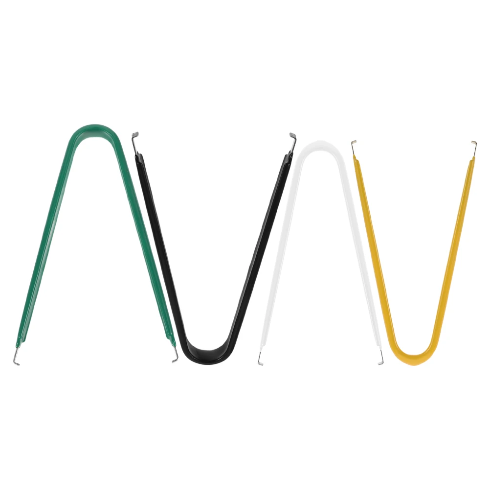 

4Pcs Car Fuse Puller Tool Durable Metal Automotive Fuse Kit Compact Portable Switch Remover Equipment