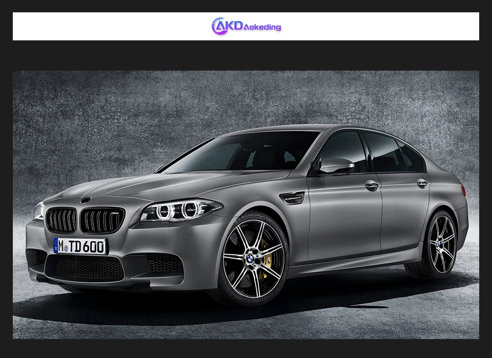 AKD Car Styling Head Lamp for BMW F10 Headlights 2010-2017 520i 525i 530i F11 LED Headlight Projector DRL Automotive Accessories