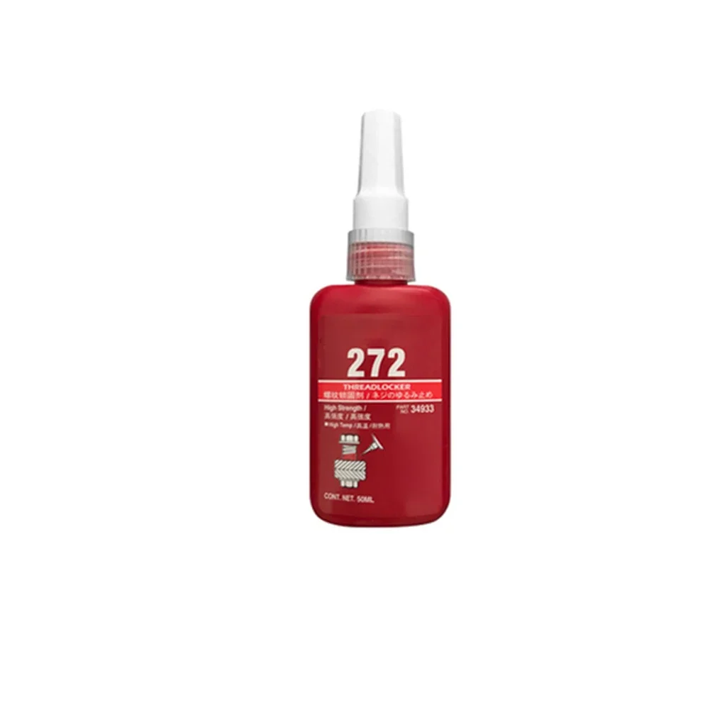 High Temperature Resistant 50ml Threadlocker Adhesive Ethyl Dimethacrylate Glue For Locking Screws And Cylinders