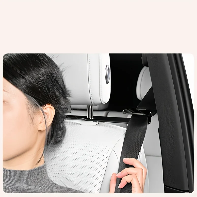 Car Seat Belt Guides! Effortless Grab/Pull/Retract, Steady Fix, Safe Driving Essential for Comfy Trips/ Car Interior Additions