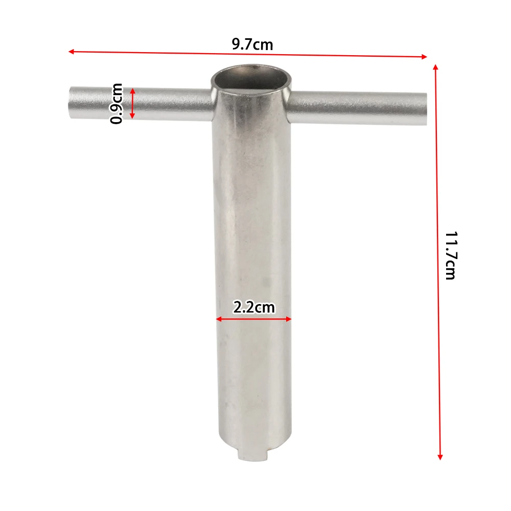 Cartridge Retainer Removal Tool with Handle For Moen 14272, Cartridge Puller for 1224 1234 1248 Faucet Bathtub Silver IT-1024-S