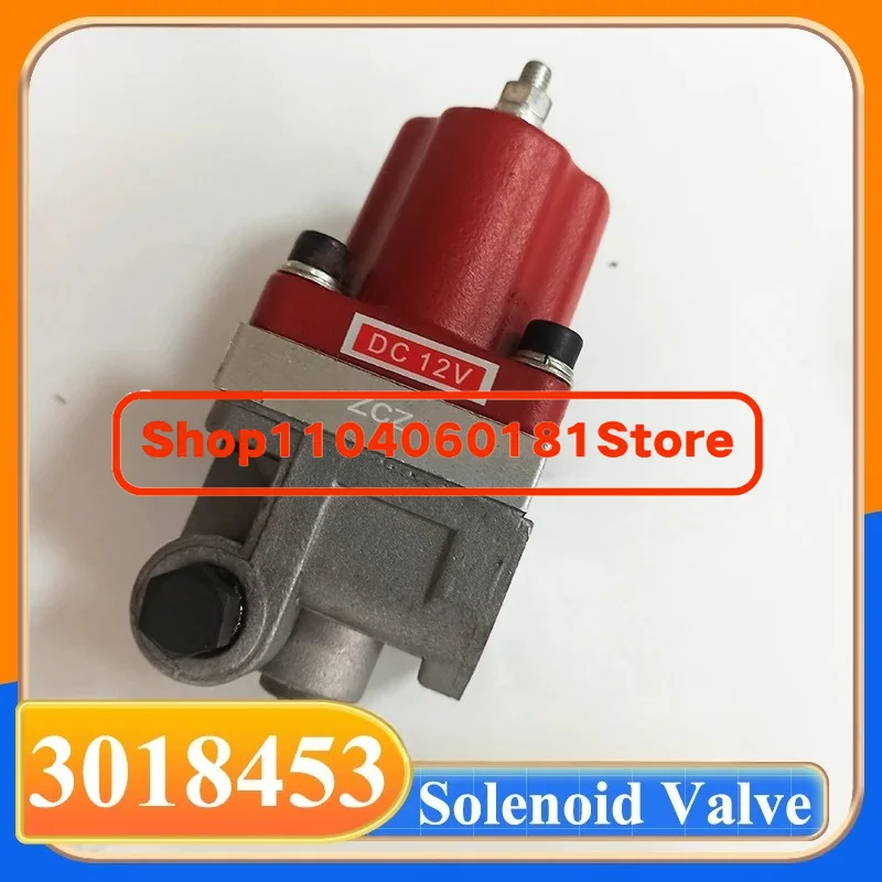 3018453 12V 24V Solenoid Valve Assembly Flameout Fuel Switching Valve for X15 K19 K38 K50 QSM11 NTA855