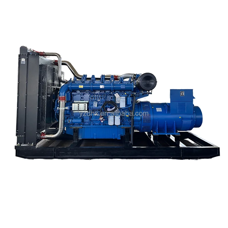 عالية الأداء Yuchai 400kw 500kw 550kw 600KW مجموعة المولدات الديزل القوية للبيع