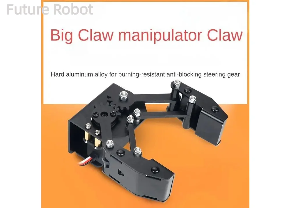 Penggenggam Robot cakar mekanik logam dengan Mg996R atau DS3218 Digital Servo Aloi cakar besar untuk Robot Manipulator lengan pembuat Kit DIY