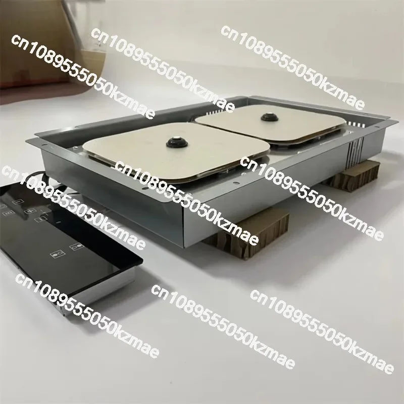 

Suitable for the central island of the invisible induction cooker fusion cabinet, a new type of dual-burner induction cooker