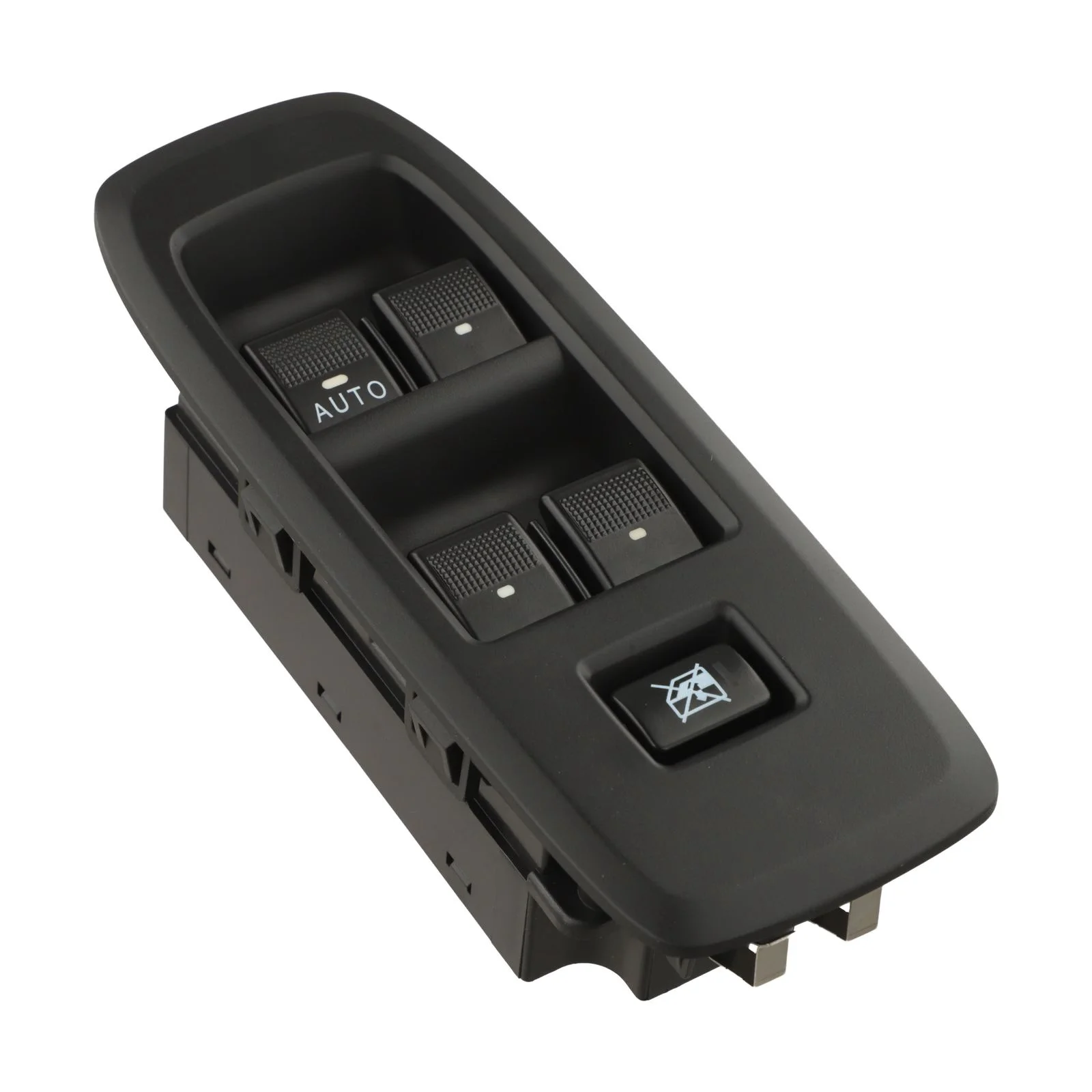 Window Switch Button Power Window Switch Single Piece Included Car Replacement Switch Button Car Accessory Black