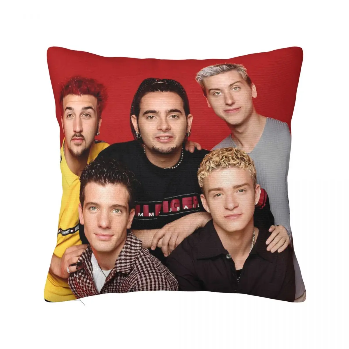 Backstreet Boys Fan Pillow Cover Morden Pillow Case Square Design Cushion Cover Pillowcases For Sofa Bedroom Home Decor