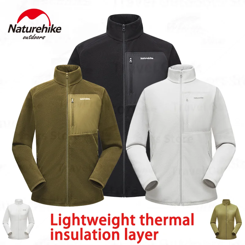 

Naturehike Polar Fleece Heating Jacket Winter Warm Liner Outdoor Men Women's Jackets Ultralight Camping Climbing Breathable Coat