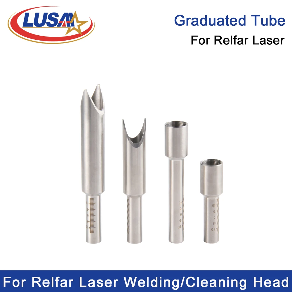 LUSAI Relfar Graduated Tube Nozzle Fixed Scale Tube For FWH20-S10B FWG20-S20C FWH30-D10A Hand-held Laser Cleaning/Welding Head