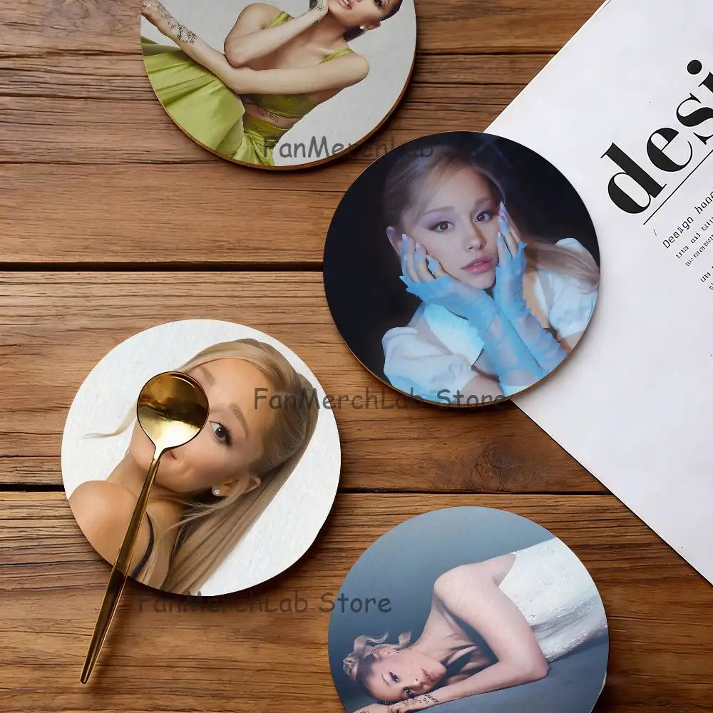 

Brighter Days Ahead A-Ariana Round Coaster Non-slip table mat Insulated Coasters Kitchen Dining Room Tabletop Decor