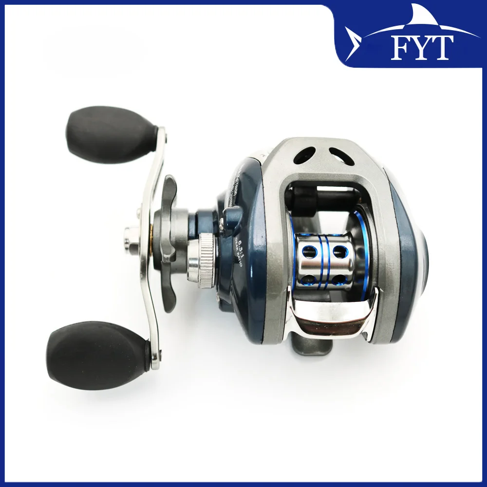 Vissen Reel Baitcasting Bait Casting Vissen Wiel Met Magnetische Rem Karper  Carretilha Pesca Size AF103BL En AF103BR - AliExpress 18