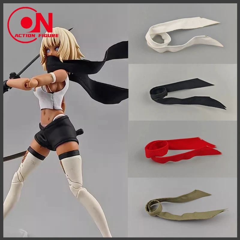 In Stock 1/12 Scarf Wire Shaped Mech Ribbon Clothes Accessory Model Fit 6'' Female Male Soldier Action Figure Body Dolls Toys