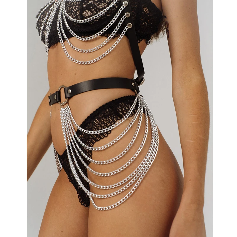 подтяжки для чулков пояс для чулков эротическое белье Сексуальное кожаное женское нижнее белье, эротические чулки, подтяжки для ног