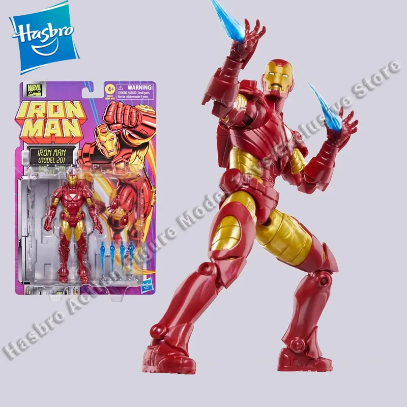 

Hasbro Marvel Hero Iron Man Tony Stark MK20 Action Figures Model Toy Collectible Original Movable Figure Model Toys Gift