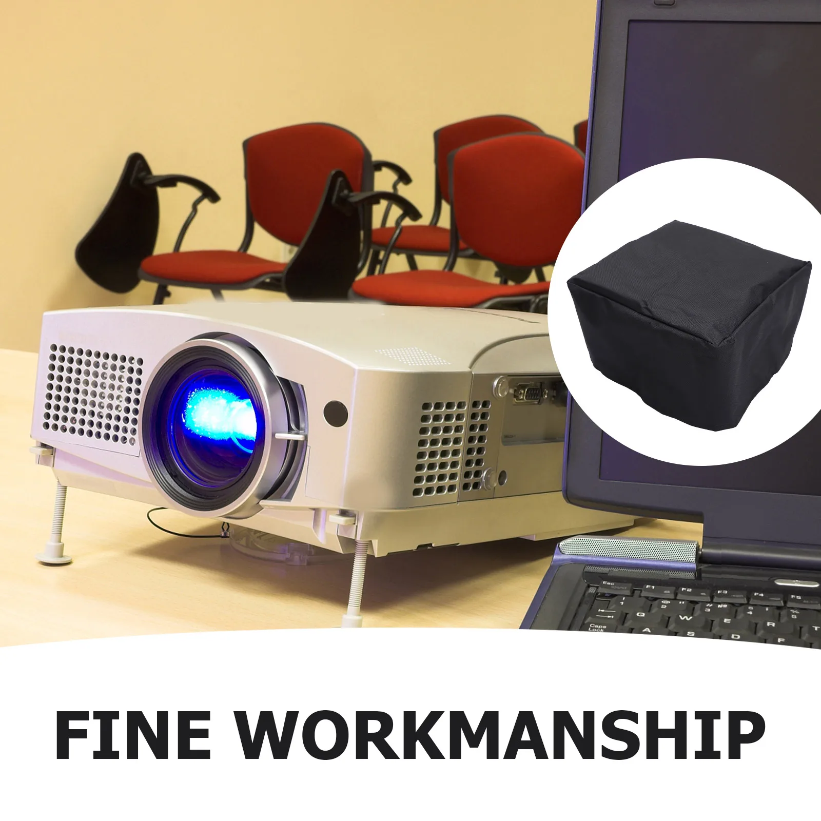 

1pc Projector Black Waterproof Dustproof For Furniture Protector Covers Projector Protection Cover Furniture